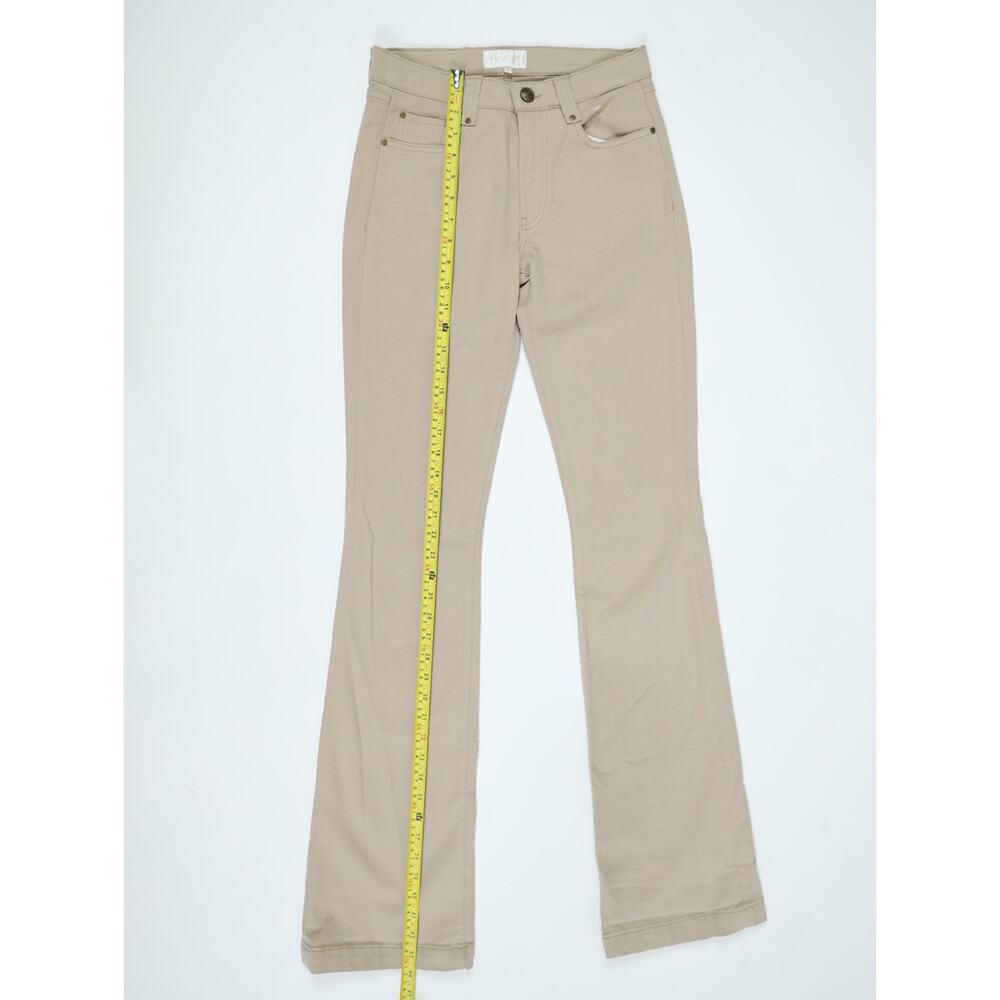 Vintage Valentino Roma Made in Italy Taupe Bootcut Stretch Jeans Size 38 US 2 - Picture 7 of 13